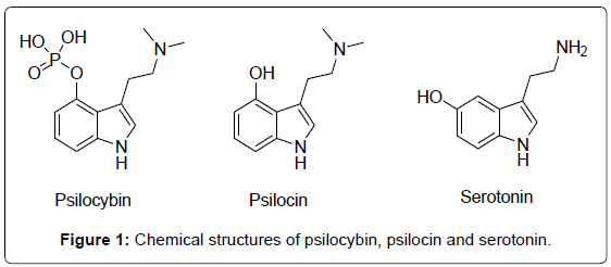chemische structuur psilocybine psilocine en Serotonine 3 -Forum